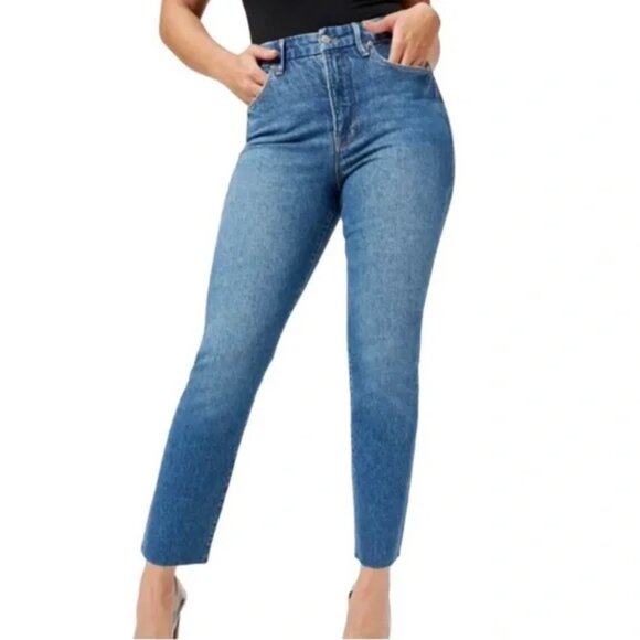 Good American Good Classic Jeans Size 18 NEW - Picture 1 of 10
